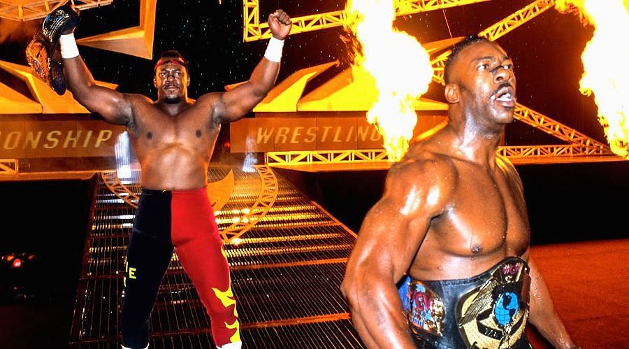 WWE Hall of Famers Harlem Heat would pose an interesting challenge for Jimmy and Jey Uso