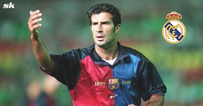 "A real bombshell" "Like Real Madrid signing Messi" - Journalist sheds light on Luis Figo's controversial decision to leave Barcelona for arch-rivals