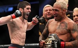 "I'm always looking for the finish" - Islam Makhachev seemingly sends warning to Charles Oliveira as he shows off slick submission skills