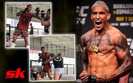 "If you want war, war is going to come to you" - Charles Oliveira offers insight into legendary hard sparring sessions at Chute Boxe