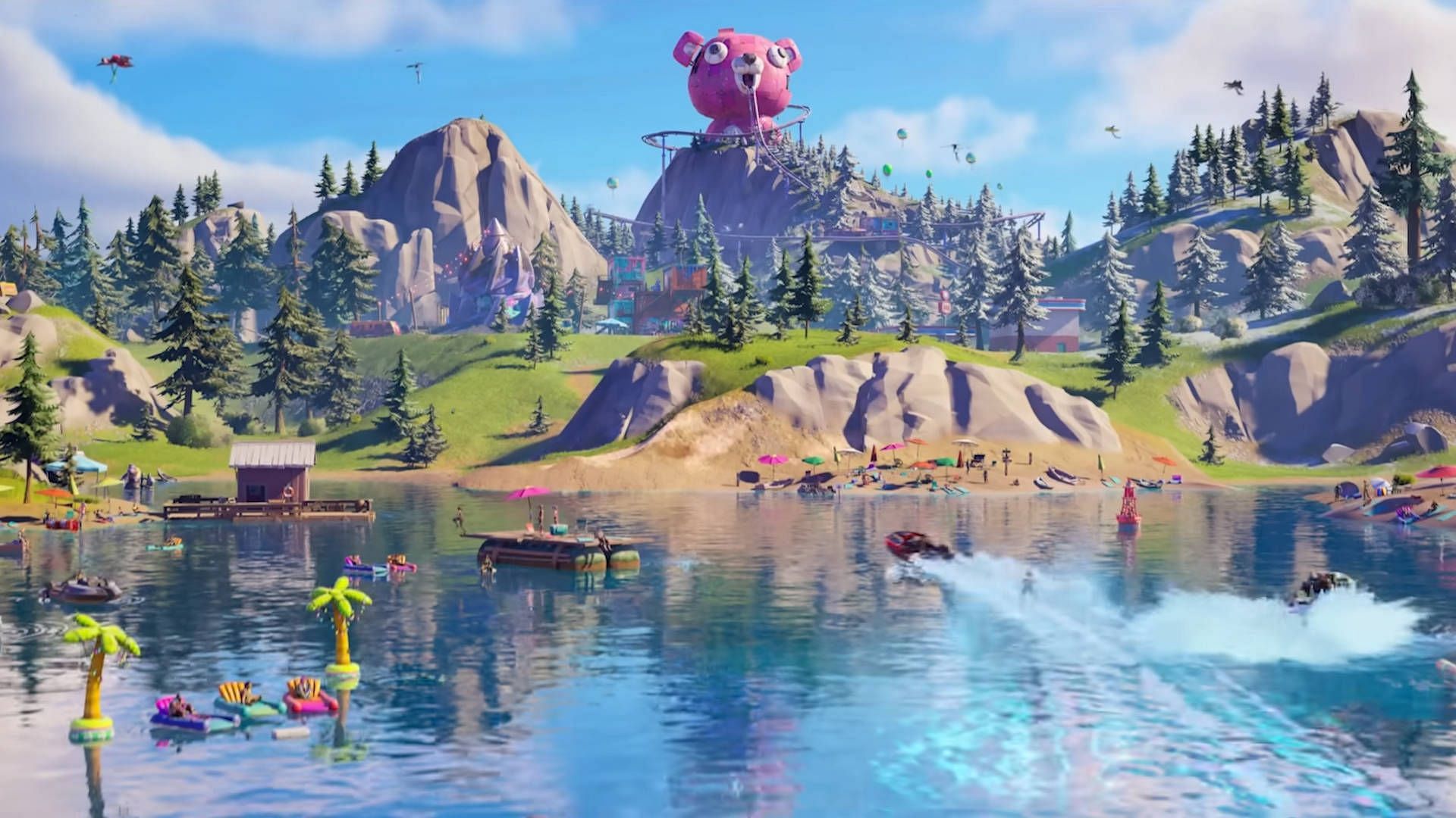 The next Fortnite update may not bring any map changes (Image via Epic Games)