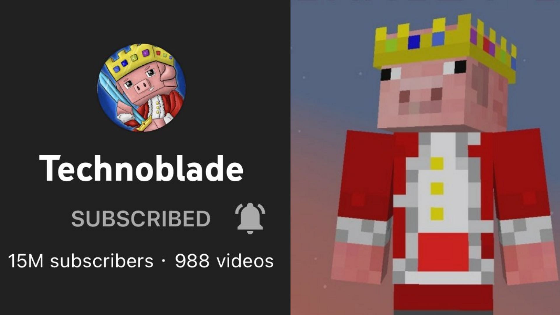 Fans remember iconic Minecraft streamer Technoblade as his channel