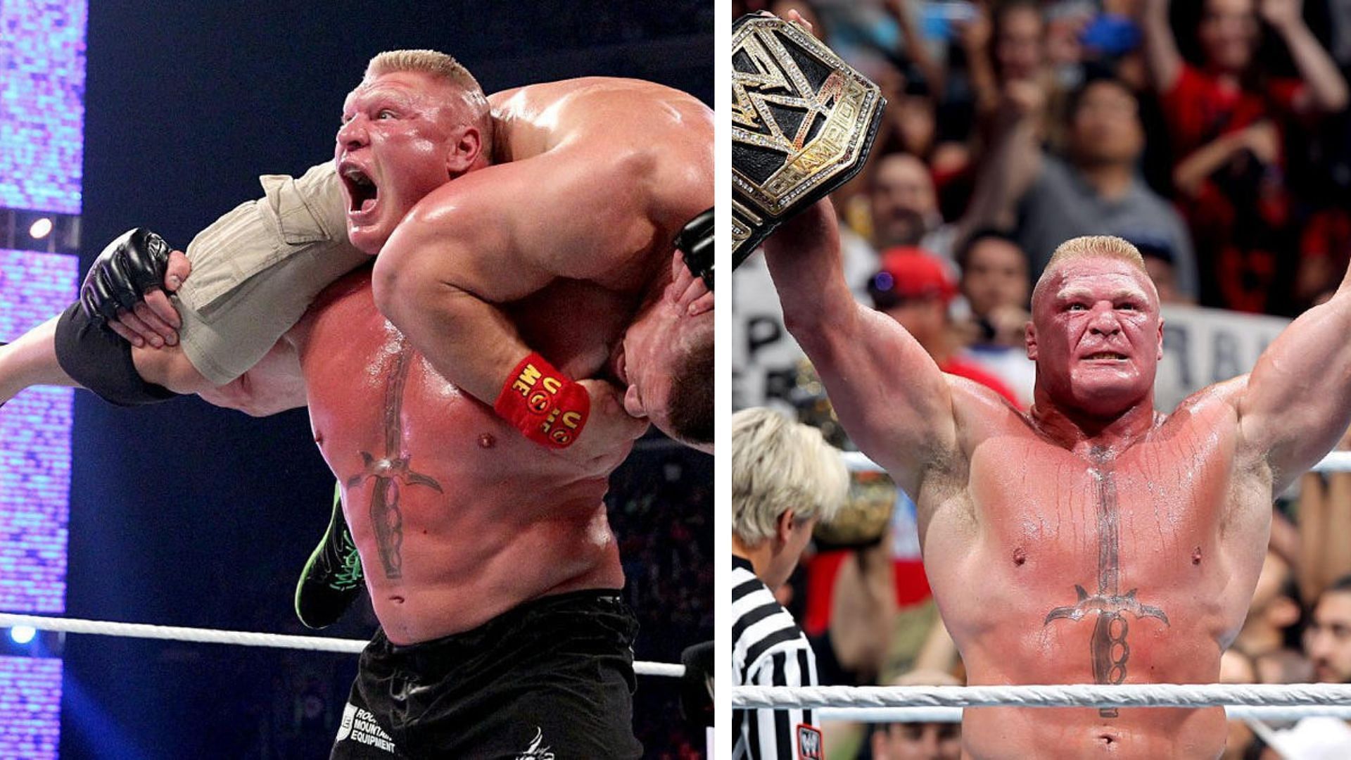 Brock Lesnar obliterated John Cena at WWE SummerSlam 2014