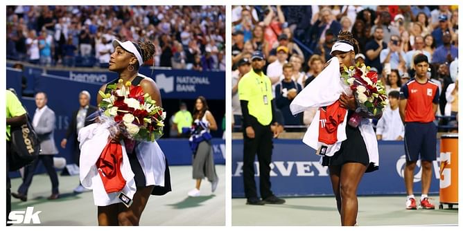 "It's just been so memorable; like I said in my article, I'm terrible at good-byes, but good-bye" - Serena Williams bids adieu to Toronto after 2R loss to Belinda Bencic