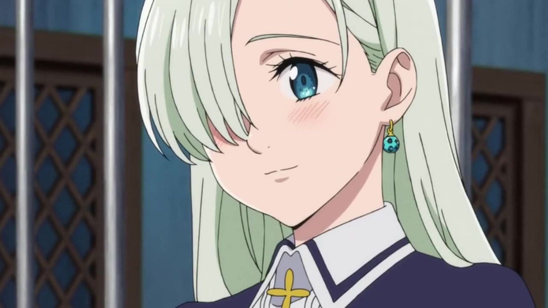 Elizabeth as seen in the series&#039; anime (Image via Studio A1/Studio Deen)