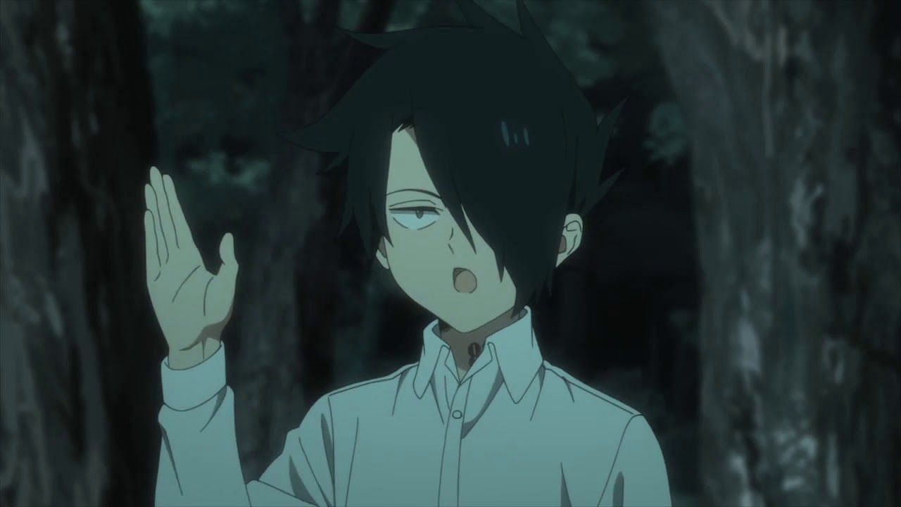 Ray as seen in the series&#039; anime (Image via Kaiu Shirai/Shueisha, Viz Media, The Promised Neverland)