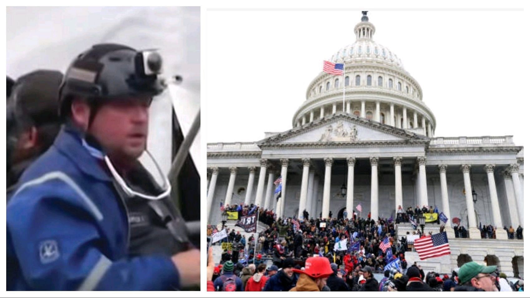 Guy Reffitt was involved in the January 6, 2021 Capitol riots (Photo via Getty Images)