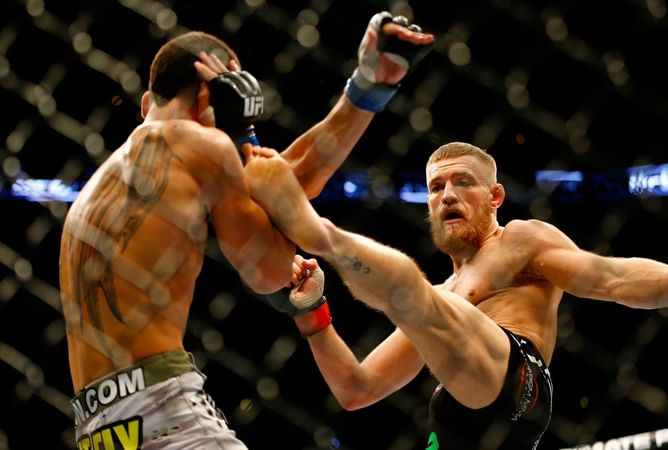 "At least he admits he was way more loose and ready" - Fans react to Conor McGregor's breakdown of different kicks in fights against Max Holloway and Donald Cerrone