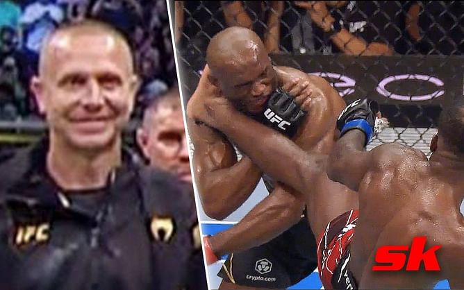 "I’m convinced he’s just placing large bets against his own fighters" - Fans come up with hilarious reasons after Trevor Wittman is caught on camera smiling after Kamaru Usman's loss