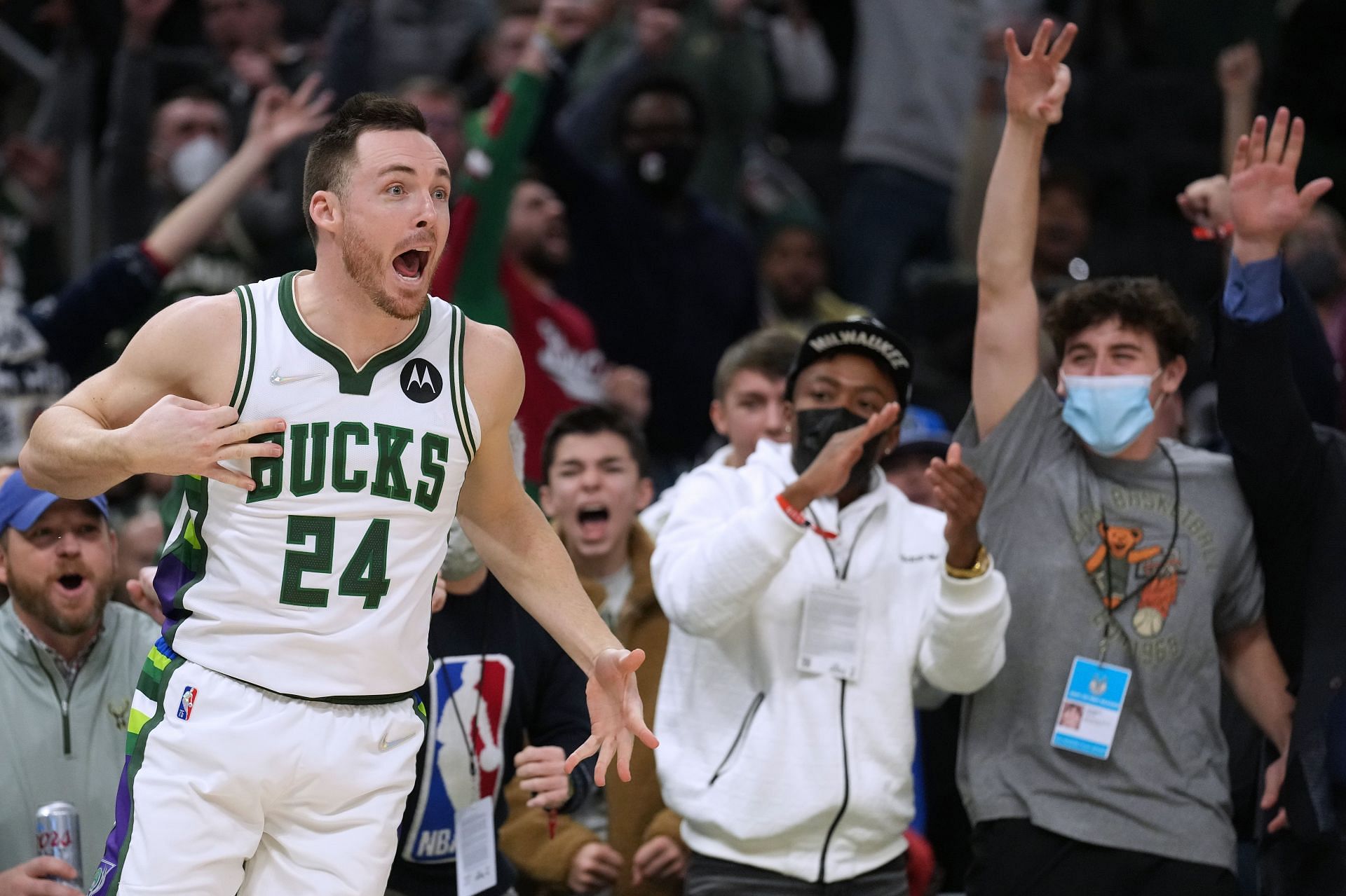 Bucks veteran guard Pat Connaughton