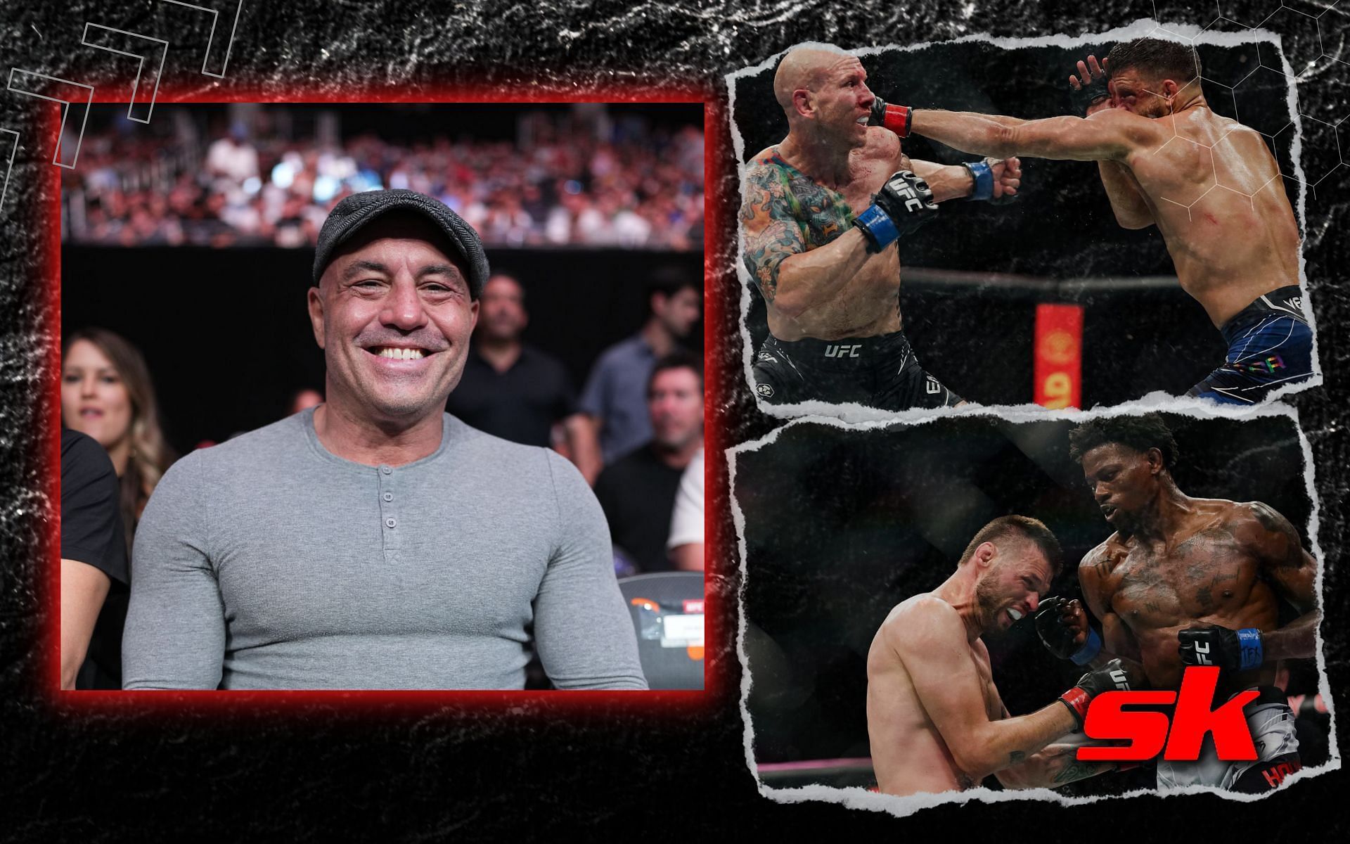 Joe Rogan on his experience of watching a UFC card as an audience member for the first time in over 20 years [image credits: Getty Images]