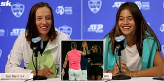 Watch: Iga Swiatek calls Rafael Nadal the GOAT, Emma Raducanu compliments Andrey Rublev, Auger-Aliassime thanks Serena Williams and more