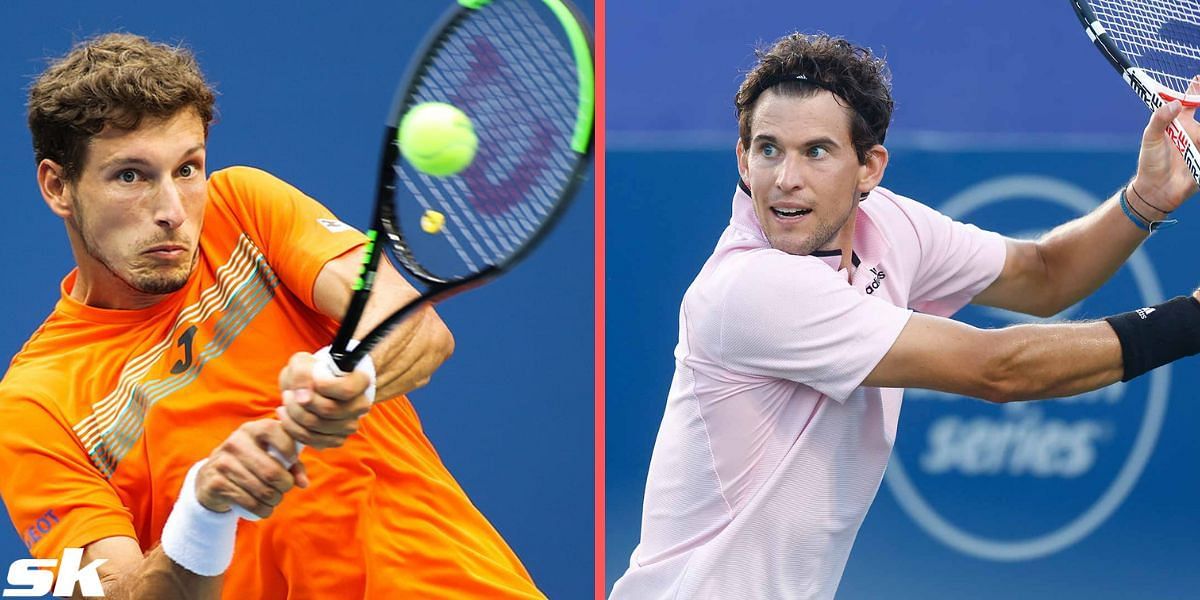  Pablo Carreno Busta will battle it out against 2020 US Open champion Dominic Thiem in the first round of the US Open