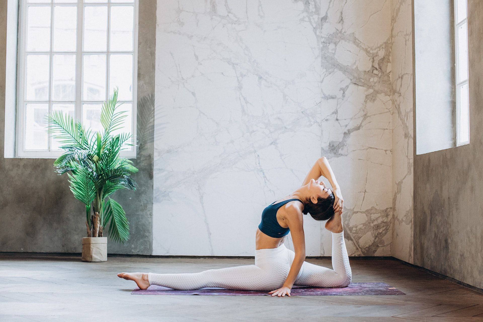 Chest opening yoga poses are effective for the entire body. (Photo by Elina Fairytale via pexels)