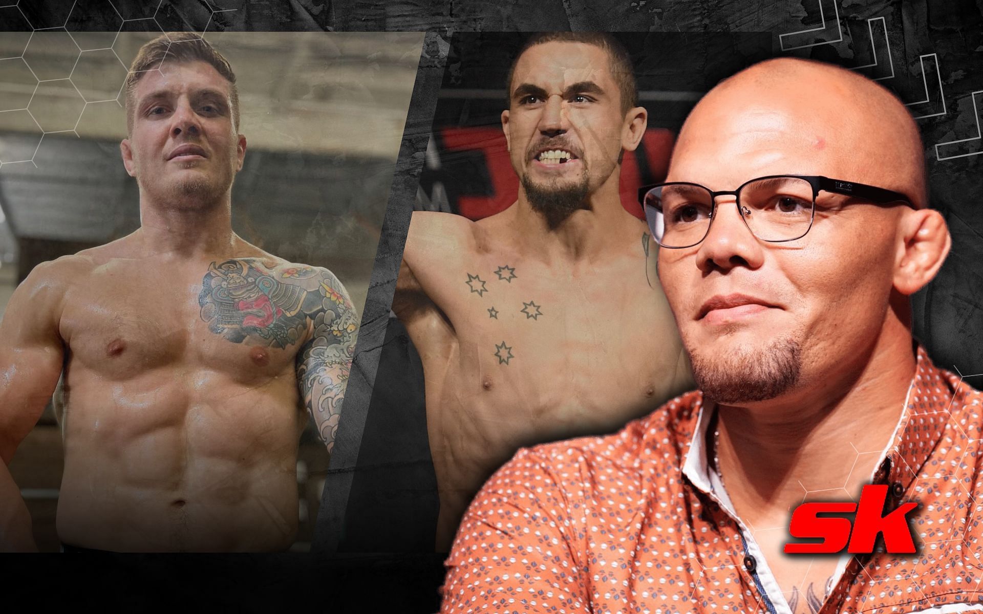  Anthony Smith explains why Robert Whittaker faces &quot;uphill battle&quot; against Marvin Vettori at UFC Paris. [Image credits: @marvinvettori on Instagram; UFC.]