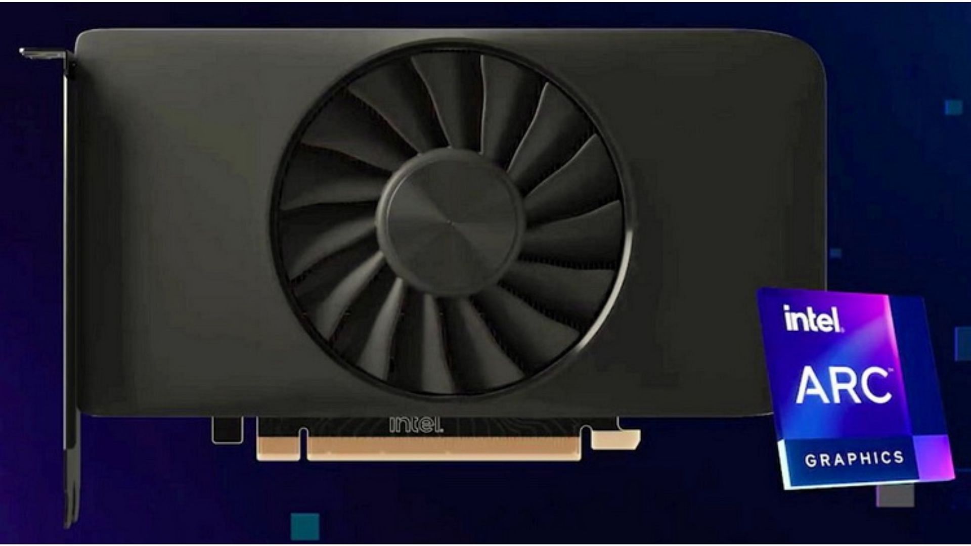 The Intel ARC A310 GPU (Image via Intel)