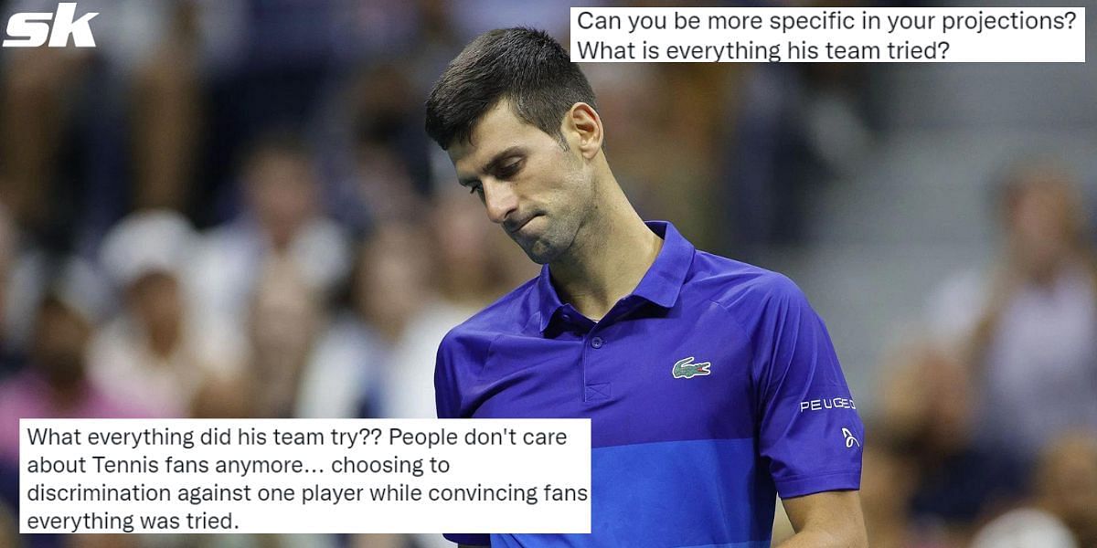 Fans react to Brad Gilbert&#039;s tweet on Novak Djokovic