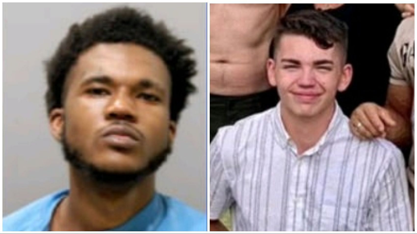 Avion Sanders was arraigned for killing Jacob Hills (Images via Detroit Police Department)