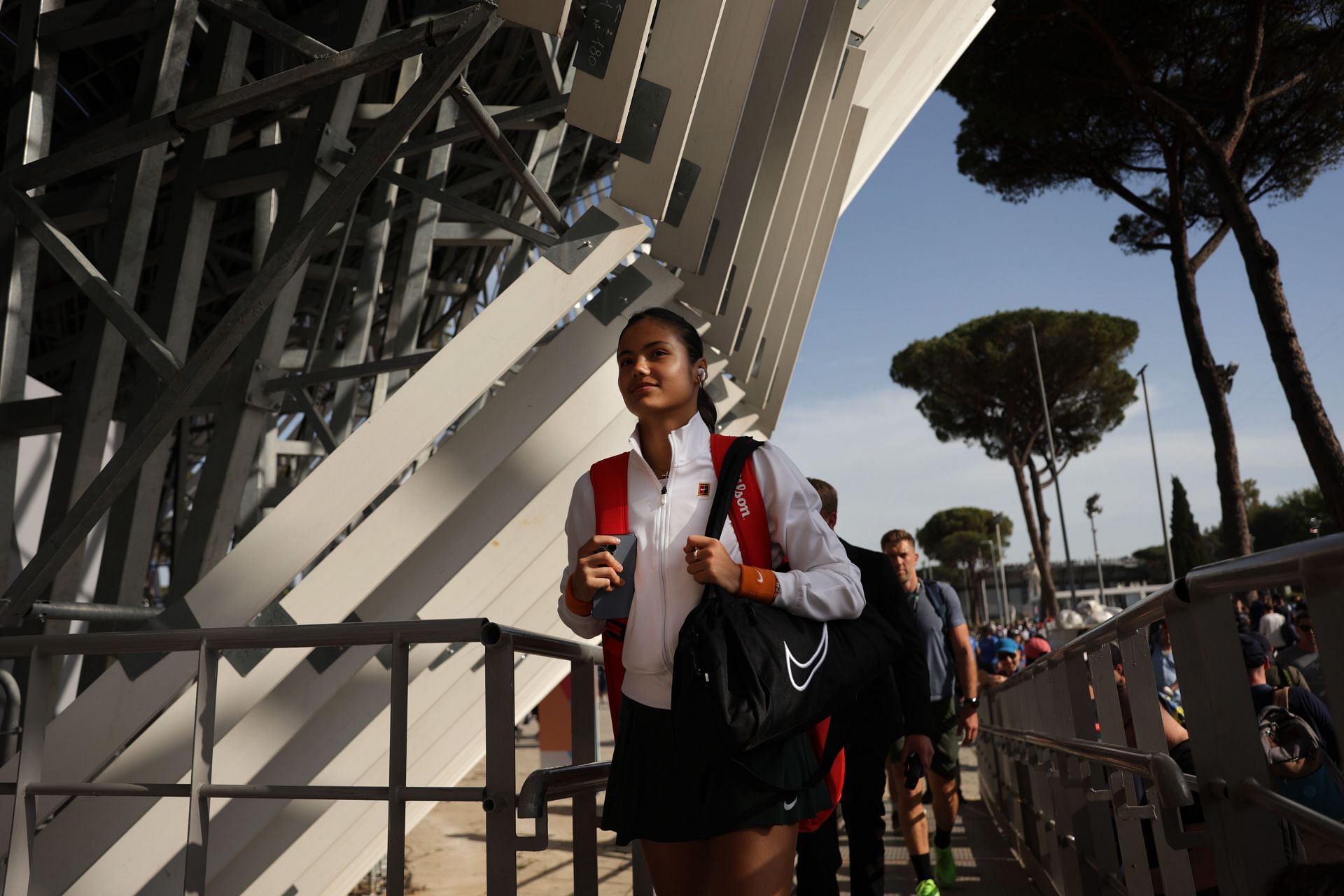 Emma Raducanu at the Internazionali BNL D&#039;Italia 2022