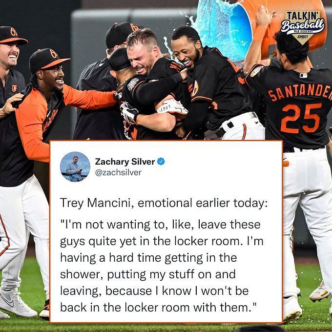 Trey Mancini expresses disappointment in not making All-Star Game
