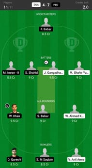 PBD vs DGA Head to Head- Fantasy suggestion #1