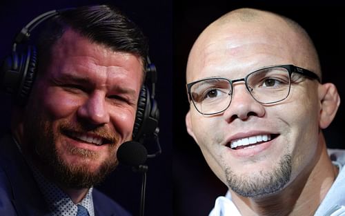 Michael Bisping (left), Anthony Smith (right)