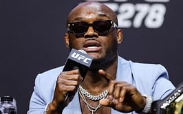"Marvel don't usually miss"- Kamaru Usman talks about his acting debut and his experience while filming Black Panther: Wakanda Forever