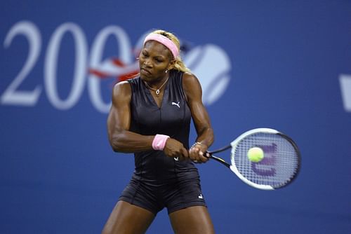 Serena Williams at the 2002 US Open