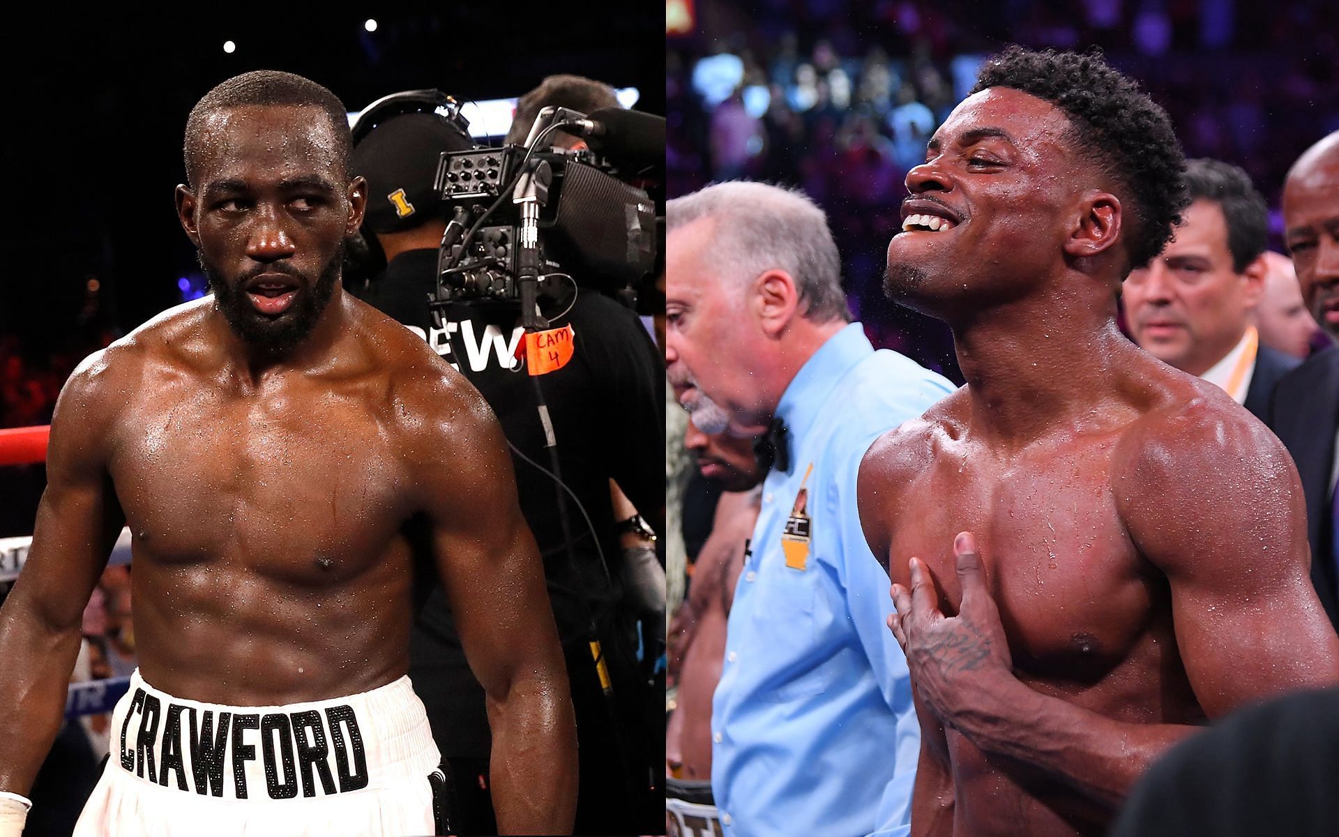 Terence Crawford (L), Errol Spence Jr. (R), Credits:- Getty