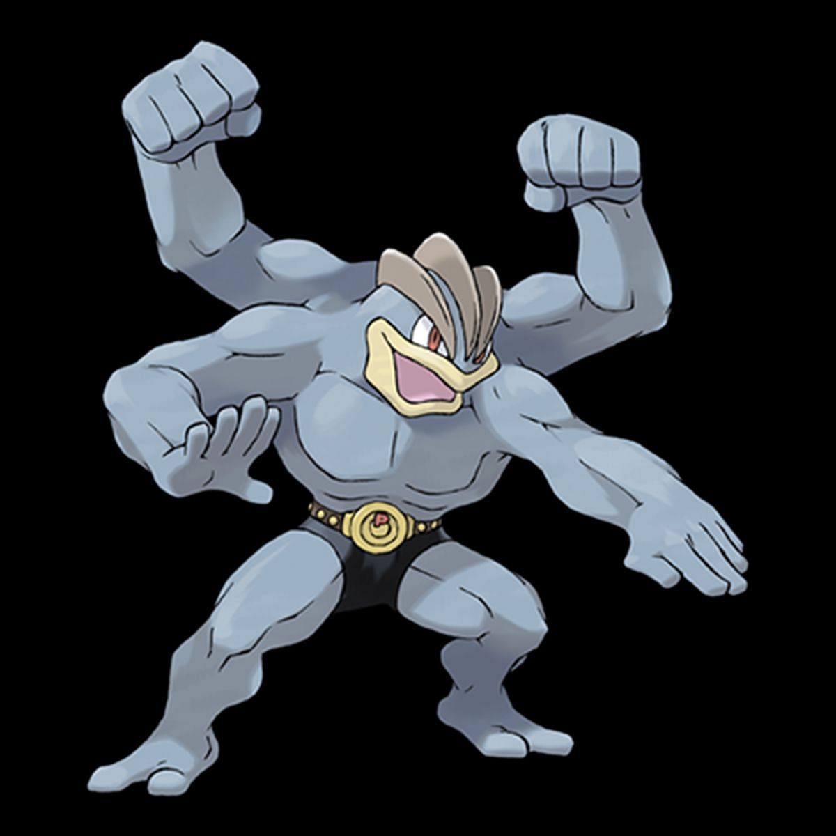 Machamp as it appears in the anime (Image via The Pokemon Company)