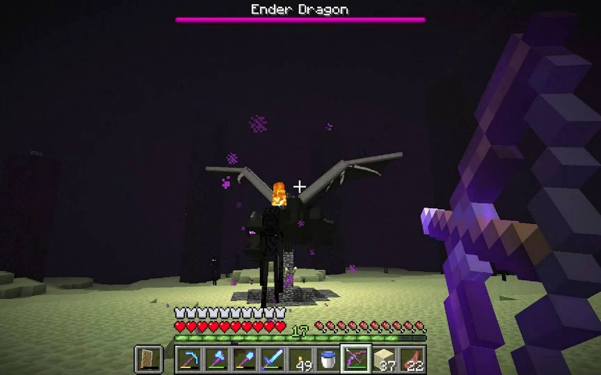 How to Defeat the Ender Dragon in Minecraft the Easy Way