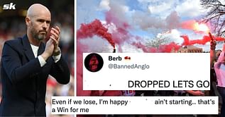 "Long live Ten Hag" "Should be sold" - Manchester United fans rejoice as key player is dropped for crunch Premier League encounter against Liverpool