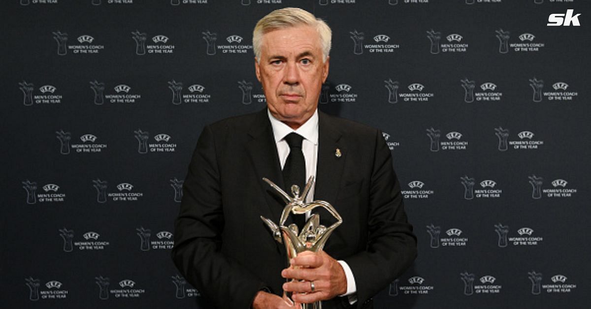 Real Madrid manager Carlo Ancelotti.