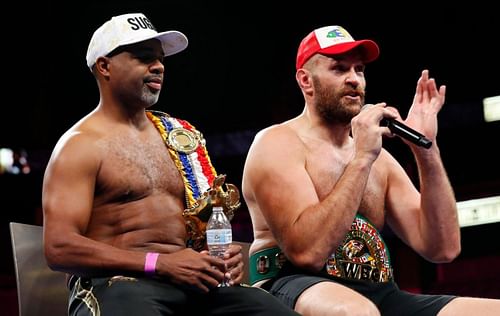 Tyson Fury with Sugar Hill Steward