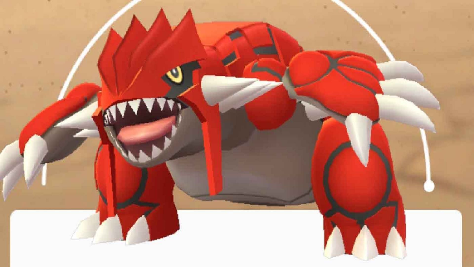 Groudon is often the first many people think of when discussing powerful Ground-types (Image via Niantic)