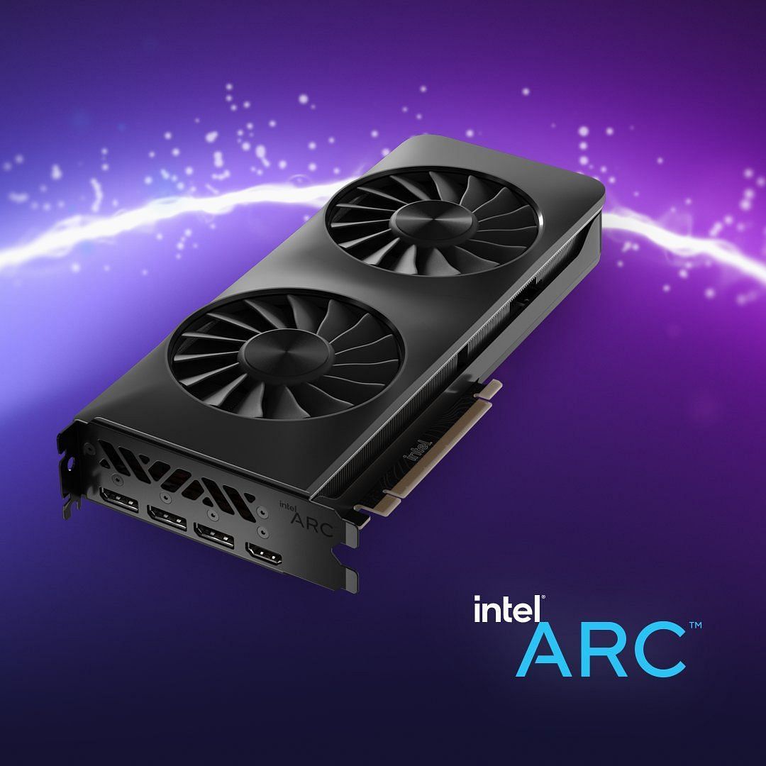 The Intel ARC A750 Limited Edition (Image via Intel)