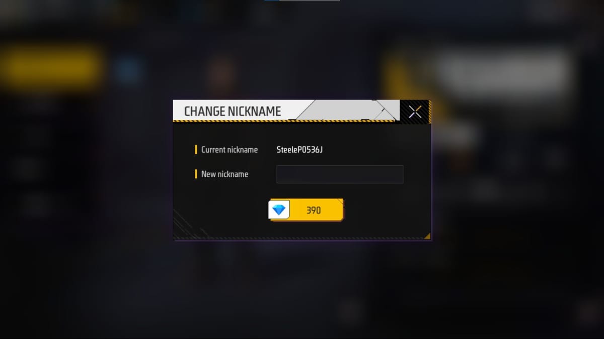 How to get an invisible Free Fire nickname using Unicode 3164 (MAX version)