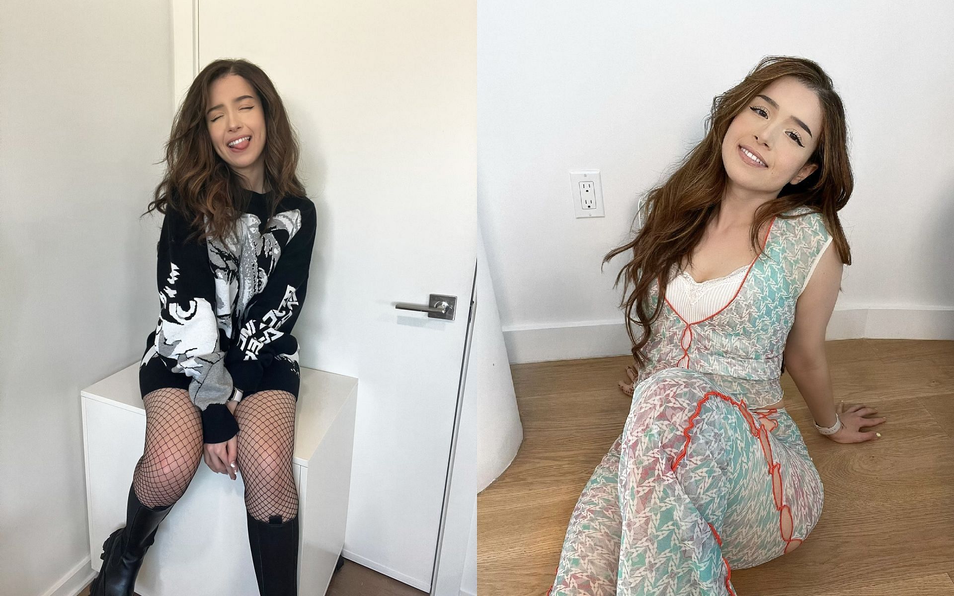 Imane teases a comeback stream, Twitter goes into a frenzy (Images via Pokimane/Twitter)