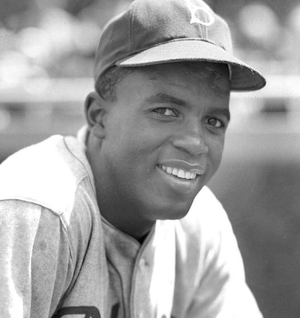 Jackie Robinson of the Brooklyn Dodgers (Photo source: @jackierobinsonofficial Instagram account)