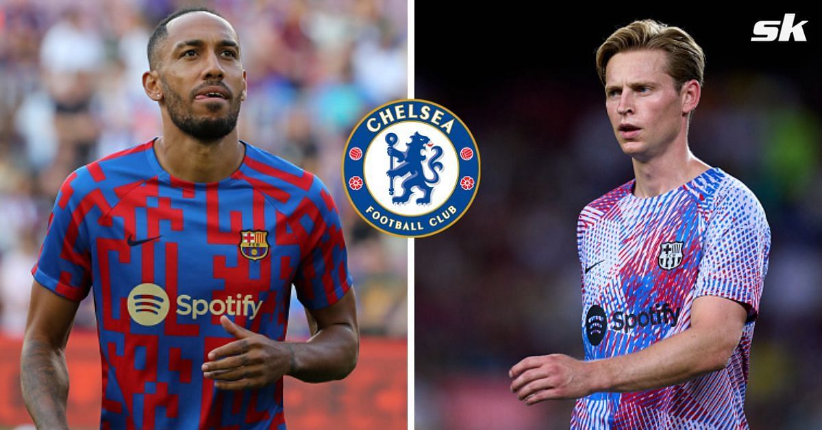 The Blues have been linked with Aubameyang and De Jong among others