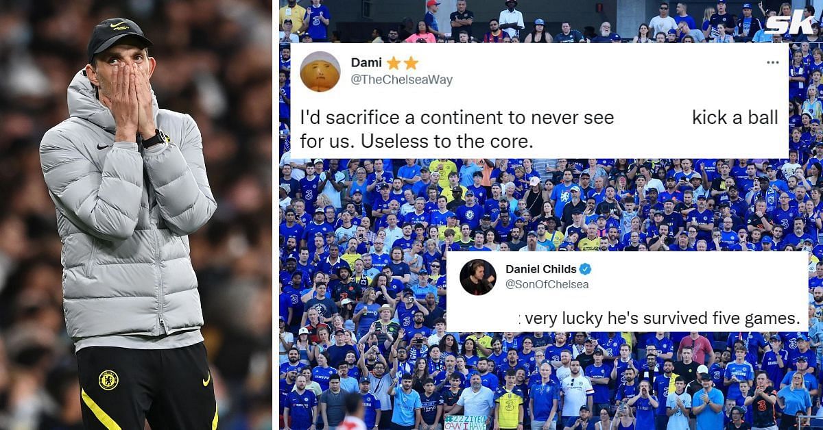 Chelsea fans slam forward following poor performance
