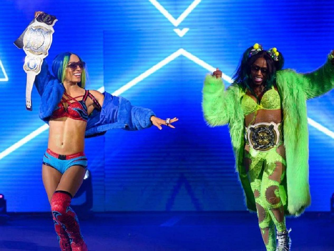 Naomi and Sasha Banks stand tall at WrestleMania