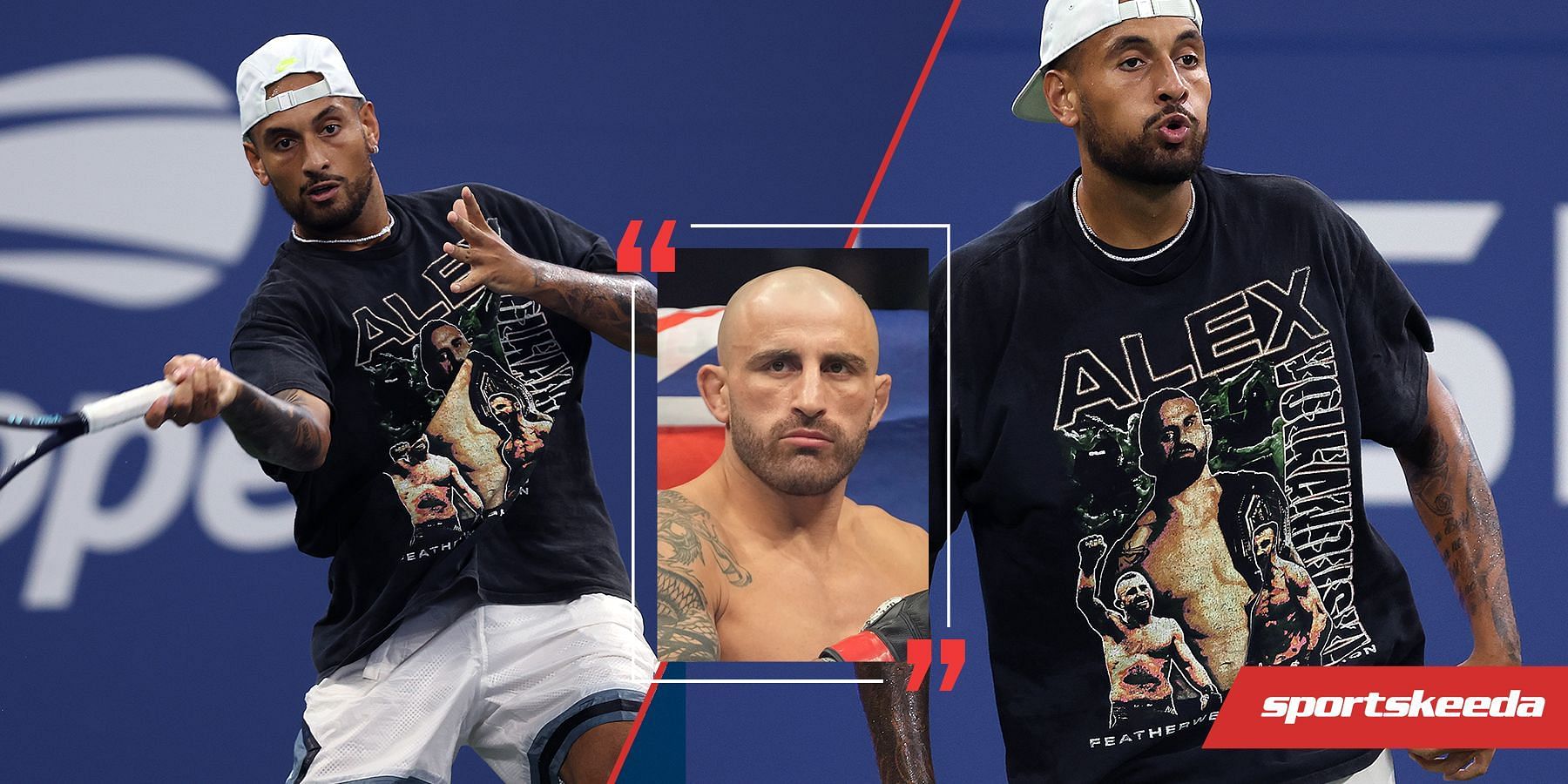 Nick Kyrgios sported his compatriot