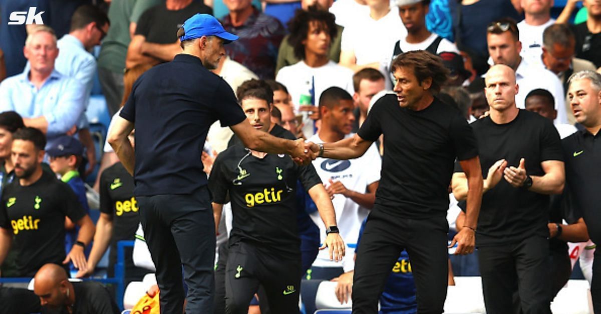 The row between Tuchel and Conte was the biggest talking point on Sunday