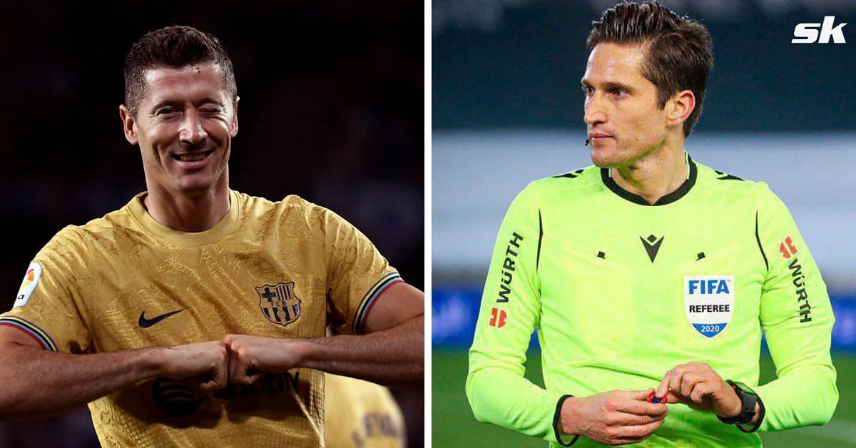 La Liga referee makes hilarious comment to Barca striker
