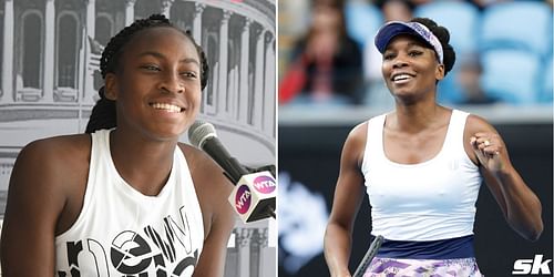 Coco Gauff gave her thoughts on Venus Williams