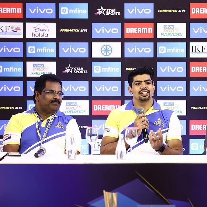 Pro Kabaddi League के 9वें सीजन के लिए तमिल थलाइवाज ने ट्रेनिंग की शुरू, पवन सेहरावत को लेकर जबरदस्त वीडियो किया गया शेयर