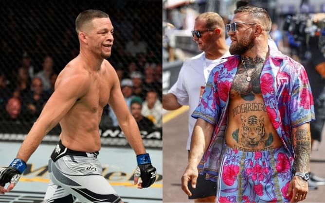 Watch: Nate Diaz's hilarious reaction to a fan claiming to be Conor McGregor's cousin