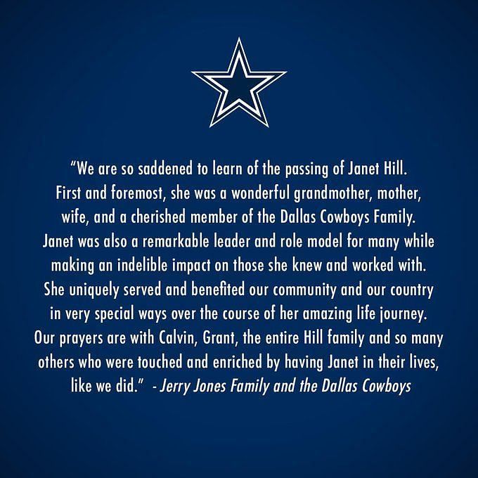 Wife of former Dallas Cowboys player tragically passes away