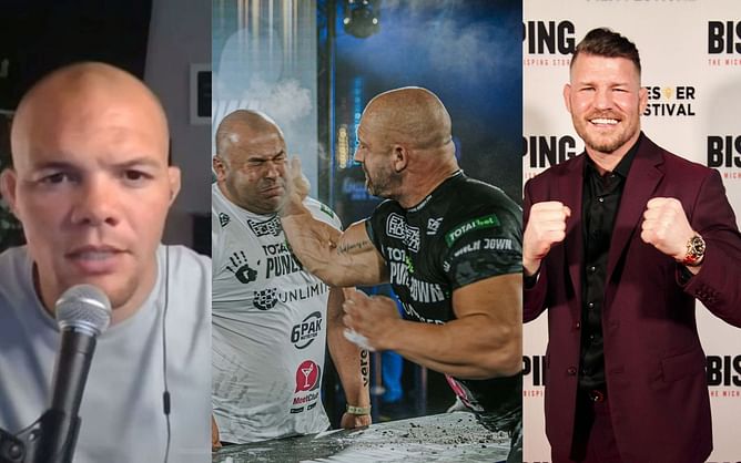 "He's got a great chin, never seen him rocked" - Anthony Smith and Michael Bisping name the fighters they would pick in a Slapboxing contest